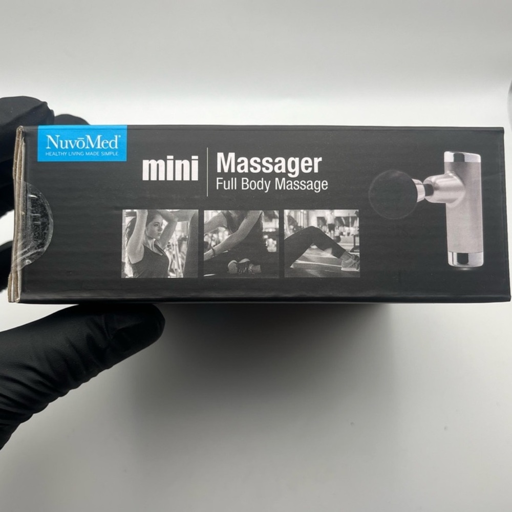 NuvoMed Handheld Mini Massager 6 Speeds, NEW - Picture 3 of 4
